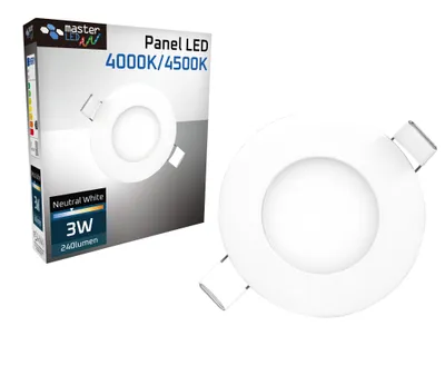 Produktbild von MasterLED LED Deckenleuchte Proma 3 W rund weiß neutralweiß