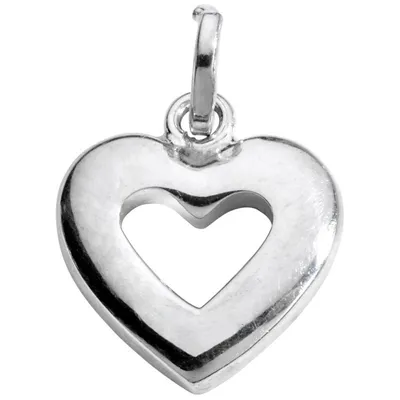 Produktbild von Basic Silber SL26 Damen Anhänger Herz Silber