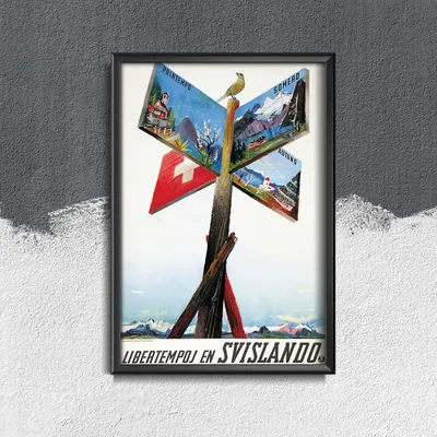 Produktbild von Poster - Canvas - Leinwand - 42 cm x 59,4 cm - Svislando