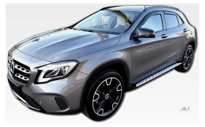 Produktbild von Windabweiser für GLA X156 2013-2020, Heko Regenabweiser, getönt, 4-teilig, vorne, hinten, aerodynamisch