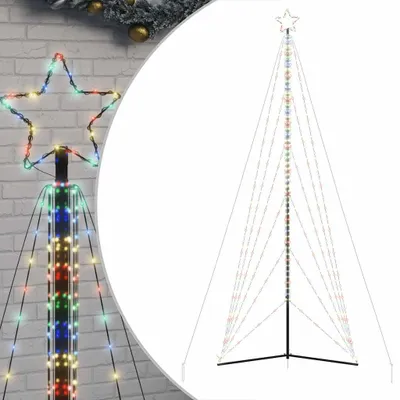 Zdjęcie produktu dla vidaXL Choinka LED 861 diod LED wielokolorowa 478 cm