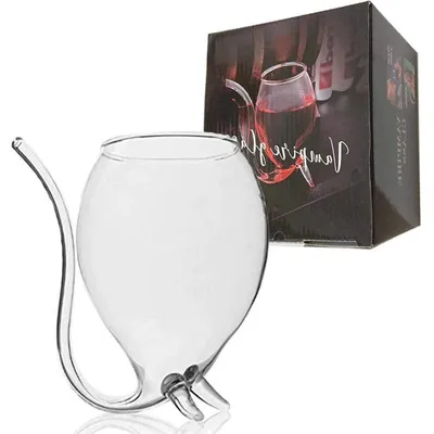 Immagine prodotto di Bicchieri da liquore "Port-Schnabel", set da 2, capacità 300 ml, con spazzola in vetro