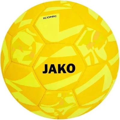 Produktbild von JAKO Indoorball Iconic neongelb/gelb/schwarz 5