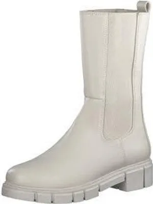 Produktbild von Marco Tozzi Damen Boots Stiefelette Slipper Chelsea Boots beige 36