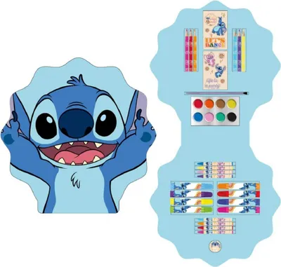 Produktbild von CERD - Premium Zestaw Kolorowanek Disney Stitch - Akcesoria Szkolne i Artystyczne
