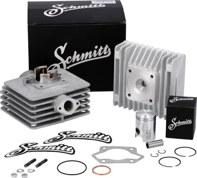 Zdjęcie produktu dla Zestaw: cylinder Schmitt SportFreund + tlok + glowica, 50 cm3 - dla Simson S51, KR51/2 Schwalbe, SR50
