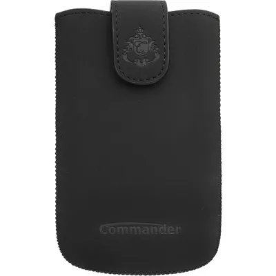 Produktbild von Peter Jäckel Commander Elegance DeLuxe M, Ziehtasche, Apple, iPhone 3G/ 3GS/ iPhone 4, Schwarz