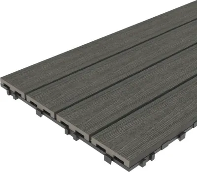 Obrázek produktu pro Konsta Dlaždice WPC 30.8x90.8 cm šedá