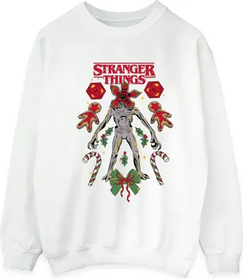Produktbild von Netflix - "Stranger Things" Sweatshirt für Herren BI45075 (XL) (Weiß)