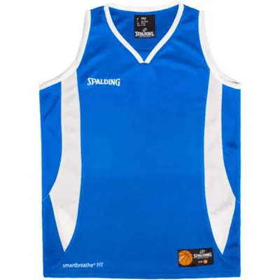 Produktbild von Spalding Jam Basketballtrikot Herren - Royal / Weiß