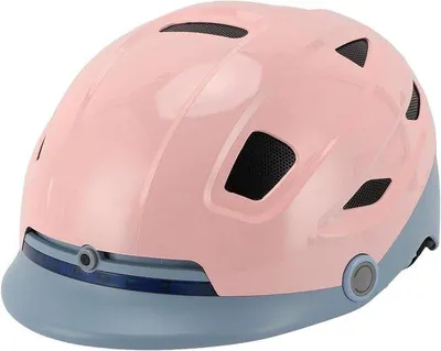 Produktbild von Smart Fahrradhelm - Sicherheitshelm - Sichere Fahrräder - Mit Richtwerten - 54-59 cm - Schwarz