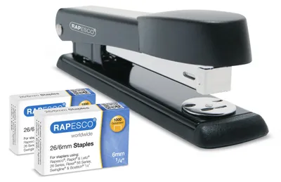 Immagine prodotto di RAPESCO® 1602 RAPESCO® Heftgerät Germ-Savvy schwarz, 1 St.