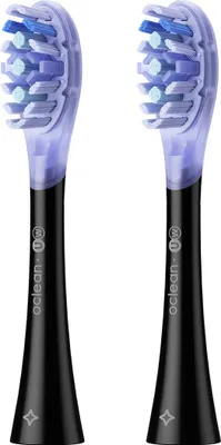 Immagine prodotto di OCLEAN testina ultra bianca, confezione da 2, nera
