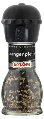 Image de Kotanyi Mélange d'épices au poivre orange Dans un moulin pratique