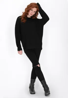Produktbild von SAPORTA damen pullover - schwarz, M/L