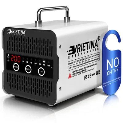 Zdjęcie produktu dla Generator ozonu Oczyszczacz powietrza Ozonizer Zwalczacz zapachów z kontrolerem dotykowym, timerem, 65000 mg/h Urządzenie ozonowe Sterylizator Dezynfekcja dla przemysłu motoryzacyjnego Gospodarstwo domowe