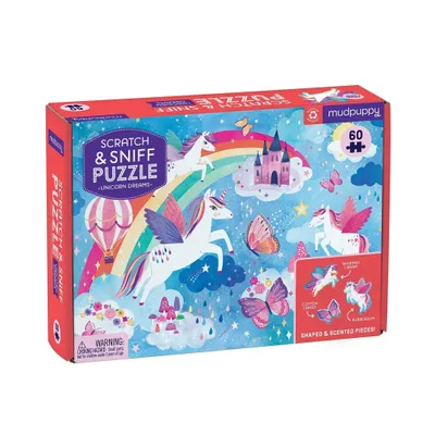 Productafbeelding van Puzzle Sny jednorožců s vůní 60 dílků