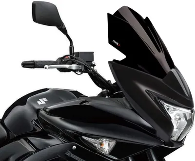 Produktbild von PUIG 7642N Z-Racing Scheibe  passend fuer SUZUKI INAZUMA F Schwarz