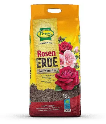 Produktbild von Frux Rosenerde Spezialerde 18L für Rosen im Garten und Kübel