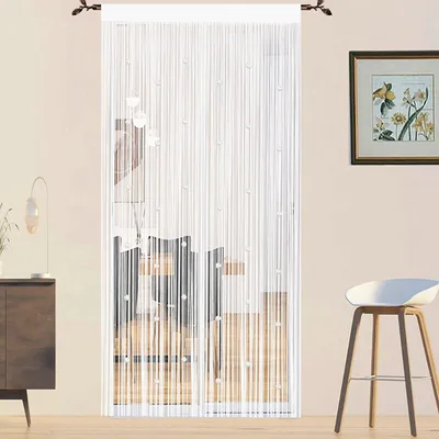 Produktbild von Insektenschutz Vorhang für Türen (Weiß 90x245cm)