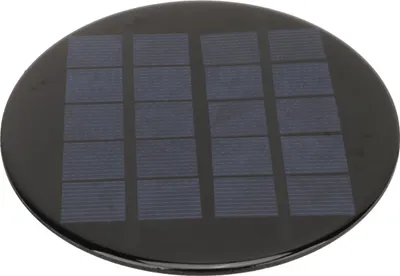 Obrázek produktu pro Mini kulatý solární panel 1,1 W 5 V 120 mm dobíjecí 3,7 V baterie malý polykrystalický křemíkový modul