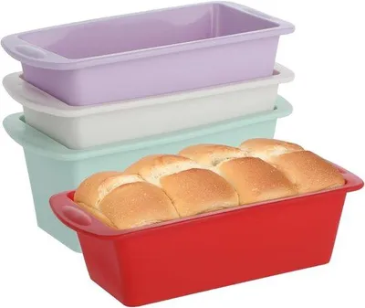 Productafbeelding van Rechthoekig, 20 x 9,5 x 5,5 cm, perfect accessoire voor het bakken, geschikt voor airfryer, brood, cake en toastbrood