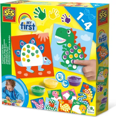 Produktbild von Ses Creative My First Fingerprint Paint Dino'S