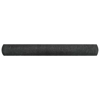 Image de vidaXL Panneau de clôture noir 1,8x50 m HDPE 150 g/m
