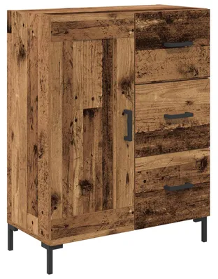 Obrázek produktu pro Servírovací skříň se zásuvkou Staré dřevo 69.5 x 34 x 90 cm