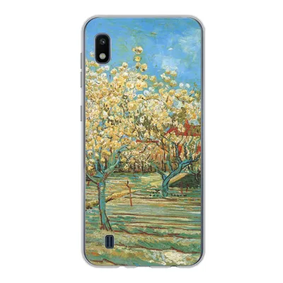 Produktbild von MuchoWow® Handyhülle Schutzhülle Hülle für Samsung Galaxy A10 Blühender Obstgarten - Vincent van Gogh Silikon Softcase Handy Hülle - Schutzhülle
