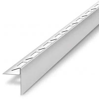 Produktbild von Dalsys Gefällekeil Fliesenschiene 98cm x 12,5mm rechts Silber Edelstahl