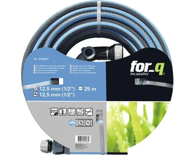Obrázek produktu pro Hadice na vodu for_q Komfort 1/2" délka 25 m vč. armatur