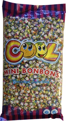 Verpackungsbild Cool Mini Bonbons 4 fach sortiert 3000g