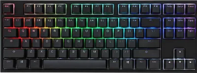 Image de Ducky One 2 RGB TKL - Tenkeyless (80 - 87 %) - Filaire - USB - Interrupteur mécanique - LED RGB - Noir