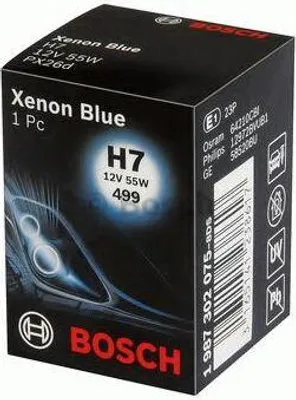 Produktbild von 1x H7 BOSCH Lampen Autolampen 12V 55W PX26d 1 987 302 075