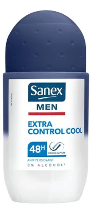 Produktbild von Sanex Men Dermo Active Control, Männer, Antitranspirant, Roll-on Deodorant, 50 ml, 24 h, normale Haut