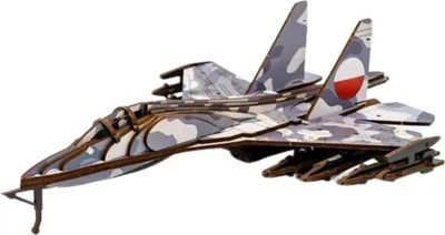Image de Puzzle de Urob si sám lietadlo - drevené MIG-00654