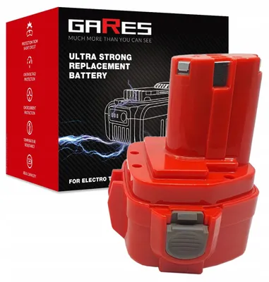 Obrázok produktu pre GARES Akumulátor Batéria pre elektronáradie Makita 6313D 6914DWDE DA312D UC120D | 12 V 2Ah | Výkonné články High-Performance Premium náhrada | Vysoký výkon a odolnosť | Gares