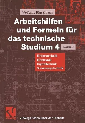 Produktbild von Arbeitshilfen und Formeln für das technische Studium