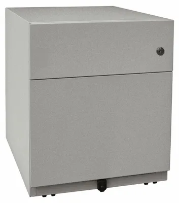 Produktbild von Bisley Note Rollcontainer - Farbe: Silber