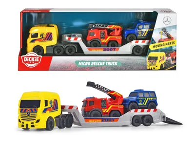 Obrázek produktu pro Dickie Toys - Zchransk auto 3 v 1 (32 cm)