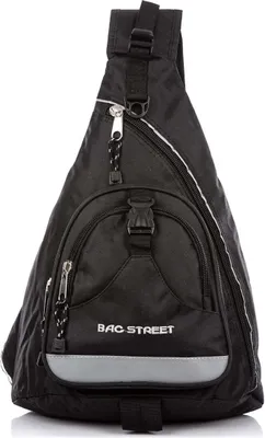 Produktbild von Bag Street Ein-Schulter-Rucksack Dreieck Sport für Radfahren Damen Herren Schwarz
