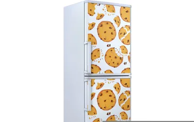 Produktbild von Kühlschrankdekoration 70x180 cm Aufkleber auf dem Kühlschrank - Schoko Kekse