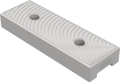 Obrázek produktu pro Polyuretanová podpora lodi podložka přívěs pro člun bezkolejný SUPROD, 300x100 mm, šedá