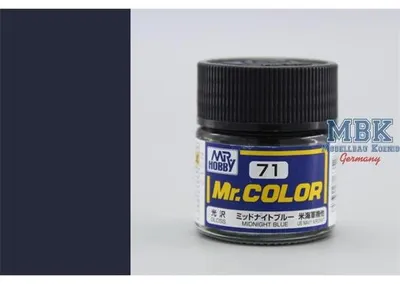Productafbeelding van Mr. Hobby - Gunze C-071 - Mr. Color (10 ml), Donkerblauw