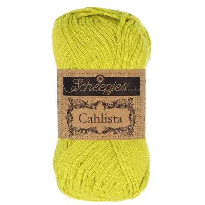 Produktbild von Scheepjes Cahlista 50g (245) Green Yellow
