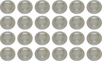 Immagine prodotto di Piatto da portata Piatto decorativo Ø 33 cm argento Set