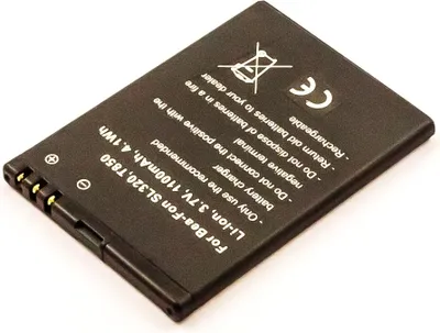 Produktbild von Ersatzakku für Bea-Fon SL320 & T850 – 3,7V 1100mAh