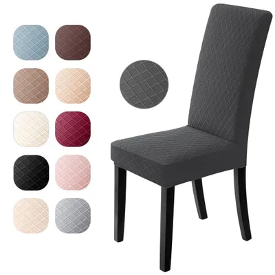Obrázok produktu pre Sada 6 elastických poťahov na stoličky na ochranu a dekoráciu
