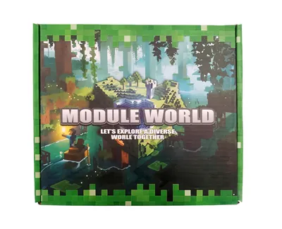 Produktbild von Magnetisches Minecraft Bauset Spezialblöcke 303 Teile